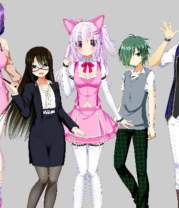 ネコミミ・獣系【萌えキャラ着せ替え4】ジークンソフト評価