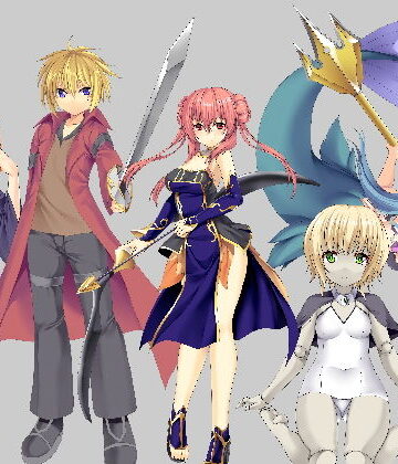 ファンタジー【萌えキャラ着せ替え20】ジークンソフト評価