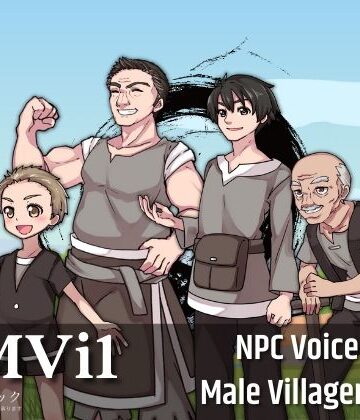 音声付き【NMVi1:NPC Male Villagers Vol.1】ボイスレック評価