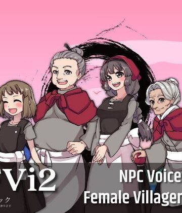 音声付き【NFVi2:NPC Female Villagers Vol.2】ボイスレック評価