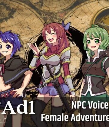 音声付き【NFAd1:NPC Female Adventurers Vol.1】ボイスレック評価