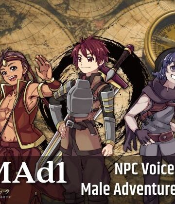 音声付き【NMAd1:NPC Male Adventurers Vol.1】ボイスレック評価