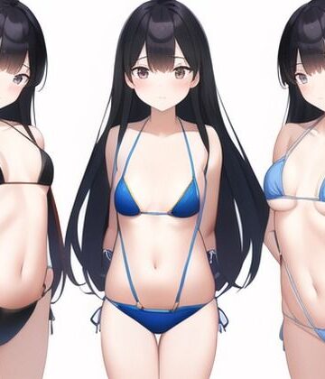 全年齢向け【合法露出！紐マイクロビキニ部！】まんすじラボ評価