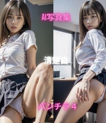 処女【AI写真集 清楚白 SHIRO SEISO パンチラ4】Premium AI Girls評価