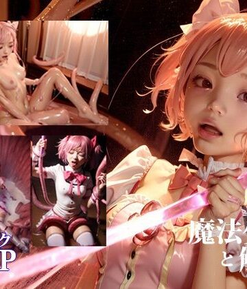 3DCG【【業務用】魔法少女と触手】stain.評価5.00
