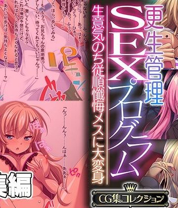 辱め【更生管理SEXプログラム 〜生意気のち従順懺悔メスに大変身〜【CG集コレクション】】どろっぷす！評価