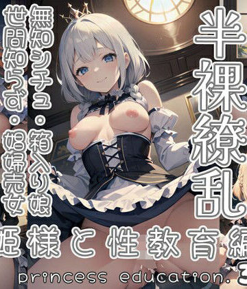イラスト・CG集【半裸繚乱 姫様と性教育編】0番のりば評価