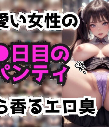 辱め【可愛い女性の●日目のパンティから香るエロ臭 – Erotic smell from cute woman’s day-old panties -】あらぶるま18＋（二次元）評価