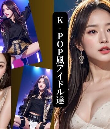 アイドル・芸能人【K-pop風 アイドル達】AIプロデューサー評価