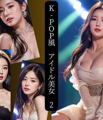 イラスト・CG集【K-pop風 アイドル美女 2】AIプロデューサー評価