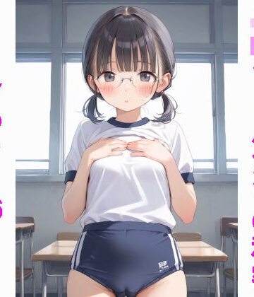 イラスト・CG集【ツインテ眼鏡〇リJ〇ちゃんたちの秘密ver.6体操服ブルマ編・前編】じぇいまる評価5.00