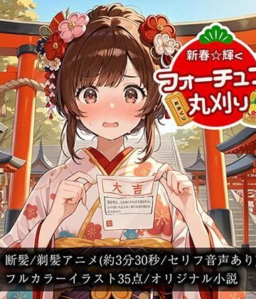 ギャグ・コメディ【【断髪アニメ＋イラスト集＋ライトノベル】新春☆輝くフォーチュン丸刈り】Hair Salon Alocer評価