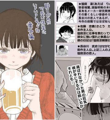 巨乳【酔いつぶれた可愛い後輩にいろいろしちゃう話 番外編】みちゆくはな評価4.56