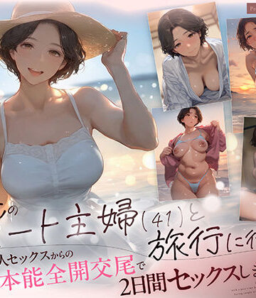 熟女【バ先のパート主婦（41） と旅行に行ったらいちゃラブ恋人セックスからの性欲剥き出し本能全開交尾で2日間セックスしまくった話】mamaya評価4.68