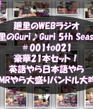 動画・アニメーション【【▲500】日本語★廻里の自撮りWEBラジオ『廻里のGuriGuri（グリグリ）5thシーズン』＃001〜021の豪華21本セット！:英語やら日本語やらASMRやら大盛りバンドル大吟醸★】Libido-Labo評価