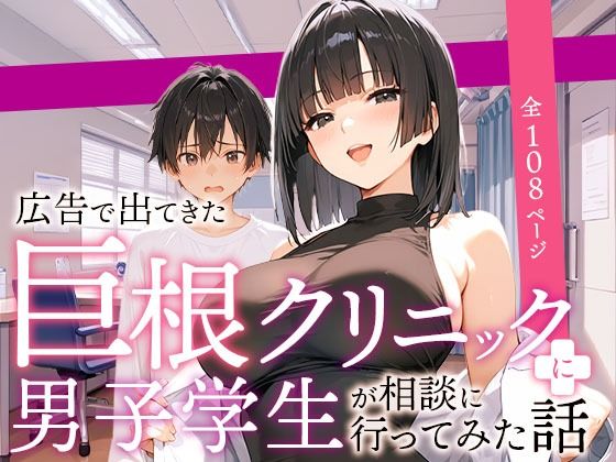 ■広告で出てきた巨根クリニックに男子学生が相談に行ってみた話|【ラブコメ】COMICアイル