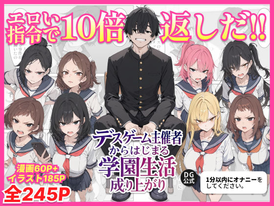 ■デスゲーム主催者からはじまる学園生活成り上がり|【辱め】ちくびはんたー