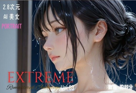 ■2.8次元AI美女 PORTRAIT EXTREME Remastered Anthology VOL.03 AI SEX 動画集|【イラスト・CG集】KEI diffusion