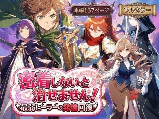 ■密着しないと治せません〜最弱ヒーラーの発情回復〜|【恋愛】らずべりー