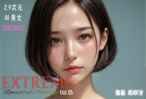 ■2.9次元AI美女 PORTRAIT EXTREME Remastered Anthology VOL.05 AI SEX 動画集|【3DCG】KEI diffusion