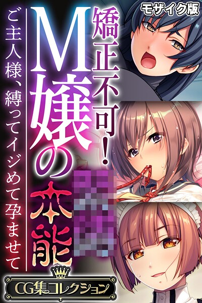 大人のSEXY絵本■矯正不可！M嬢の●●本能 〜ご主人様、縛ってイジめて孕ませて〜【CG集コレクション】 モザイク版|【フルカラー】
